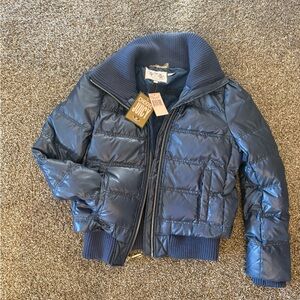 Deadstock Y2K Juicy Couture Navy Puffer